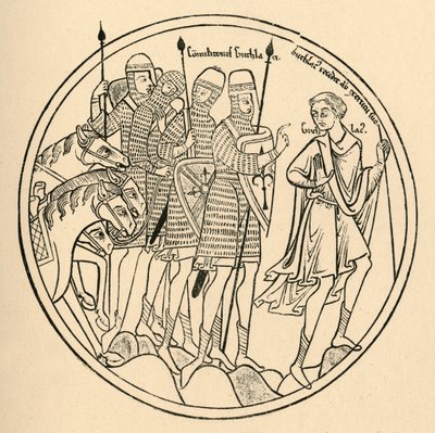 Żołnierze normańscy, 1908 autorstwa Unbekannt