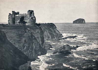 North Berwick – Zamek Tantallon i Bass Rock, 1895 autorstwa Unbekannt