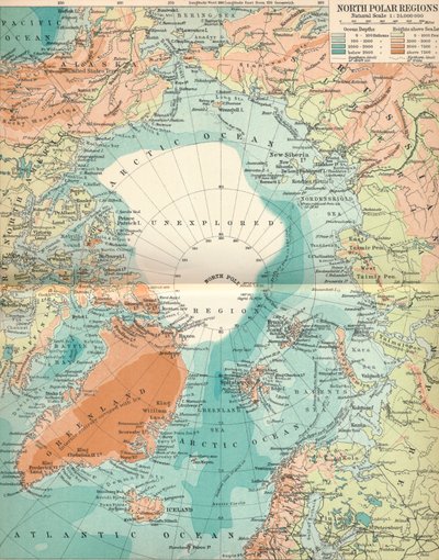 Północne regiony polarne, c1903, 1904 autorstwa Unbekannt
