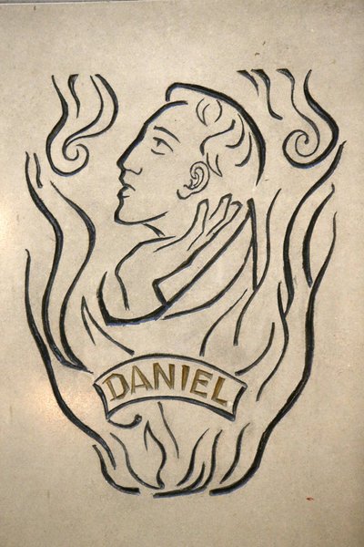 Kościół katolicki Notre Dame de France, Londyn. Prorok Daniel, Londyn, Wielka Brytania autorstwa Unbekannt