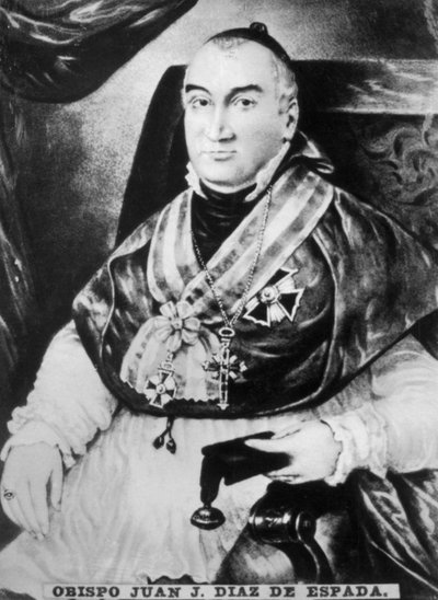 Biskup Diaz de Espada, 1756-1832, lata 20. autorstwa Unbekannt