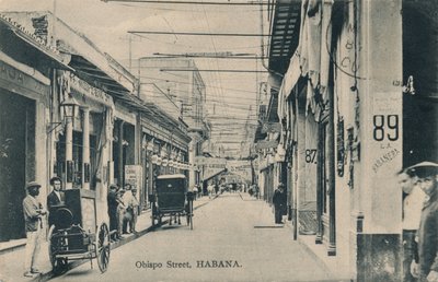 Biskup Street, Hawana, ok. 1910 autorstwa Unbekannt