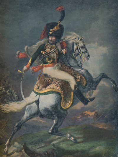 Oficer szarży szoferów konnych. Gwardia Cesarska, ok. 1812, 1896. autorstwa Unbekannt