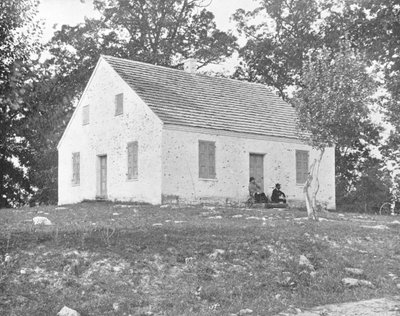 Kościół Old Dunkards, Antietam, Maryland, USA, ok. 1900 r. autorstwa Unbekannt