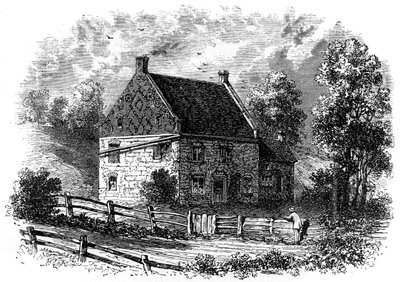 Stary dom holenderski, Long Island, Nowy Jork, XVIII w. ok. 1880 r. autorstwa Unbekannt