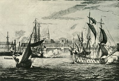 Stary Fort William, z rzeki 1736, 1925. autorstwa Unbekannt