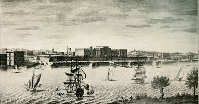 Stary Fort William, od strony rzeki, 1754, 1925. autorstwa Unbekannt