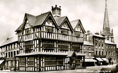 Old House, Hereford, Herefordshire, początek XX wieku autorstwa Unbekannt