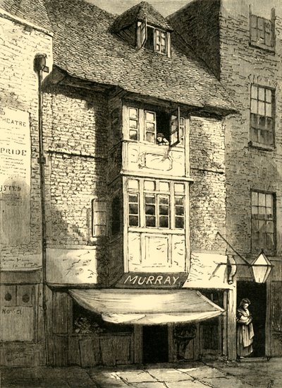 Stare domy przy ulicy Wych, 1881. autorstwa Unbekannt