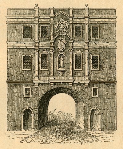 Stara Brama Ludowa, z druku wydanego ok. 1750, 1897. autorstwa Unbekannt