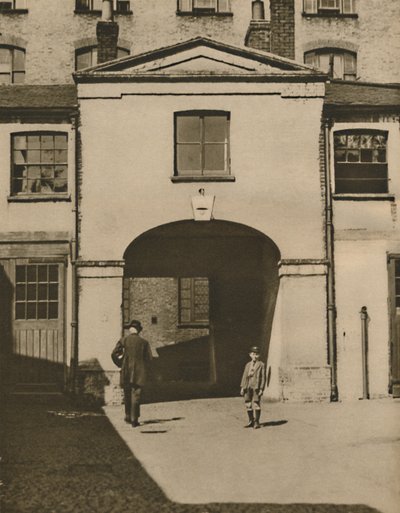 Mówi się, że Old Mews to stajnie Iron Dukes w Knightsbridge, ok. 1935. autorstwa Unbekannt