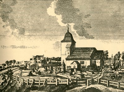 Stary cmentarz St. Pancras, ok. 1780, 1925 r. autorstwa Unbekannt