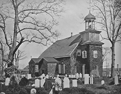 Kościół Starych Szwedów, Wilmington, Del, c1897. autorstwa Unbekannt