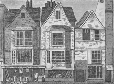 Stare domy przy St John Street, Clerkenwell, Londyn, c1811 1911 autorstwa Unbekannt