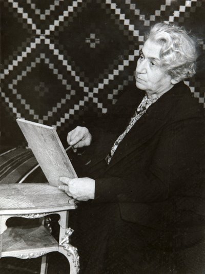 Olga Forsh, rosyjska pisarka, połowa XX wieku autorstwa Unbekannt