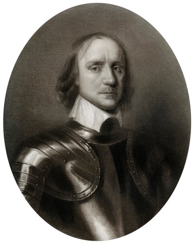 Oliver Cromwell, 1599-1658, angielski przywódca wojskowy i polityk, 1899 autorstwa Unbekannt