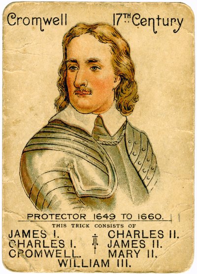 Oliver Cromwell 1599-1658, Lord Protektor Anglii, 1901-1910 autorstwa Unbekannt