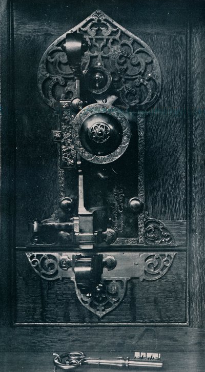 Przenośny zamek stalowy Oliver Cromwells, XVII w., 1904 r autorstwa Unbekannt