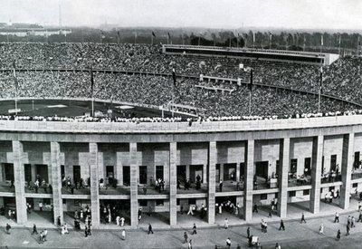 Stadion Olimpijski, Berlin, 1936 autorstwa Unbekannt