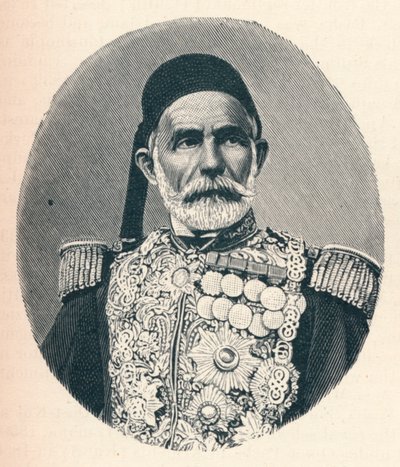 Omar Pasza, ok. 1906, 1907 autorstwa Unbekannt