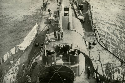 Na pokładzie francuskiego drednota, 1919. autorstwa Unbekannt