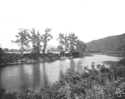 Na Conemaugh, niedaleko New Florence, Pensylwania, USA, ok. 1900. autorstwa Unbekannt