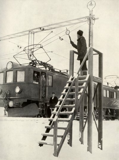 Na trasie Lapland Express, 1935-36. autorstwa Unbekannt