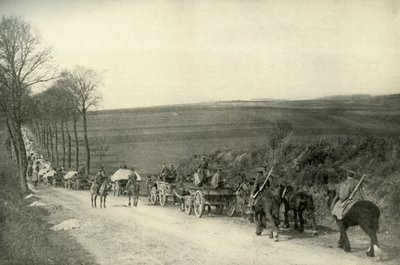 W drodze do okopów, 1919. autorstwa Unbekannt