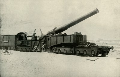 Jedna z brytyjskich armat Monster, 1919. autorstwa Unbekannt