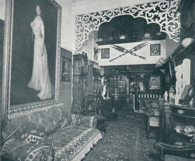 Jedna z sal recepcyjnych w Instytucie Sandowa, ok. 1898 r. autorstwa Unbekannt