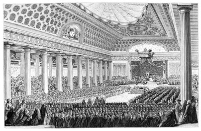 Otwarcie Stanów Generalnych, Wersal, 1789, 1885 autorstwa Unbekannt