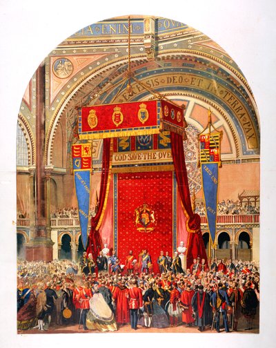 Otwarcie Wystawy Międzynarodowej, 1862 autorstwa Unbekannt