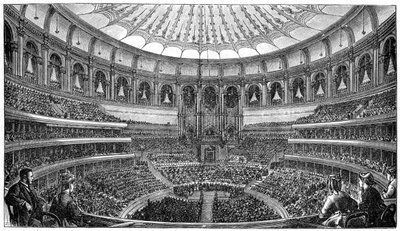 Otwarcie Royal Albert Hall, Londyn, 29 marca 1871, 1900 autorstwa Unbekannt