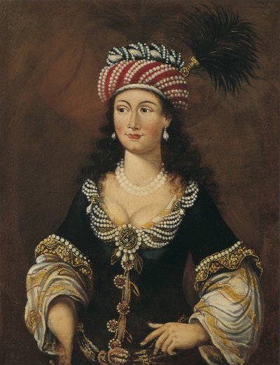 Orientalna kobieta, ok. 1681-1682 autorstwa Unbekannt