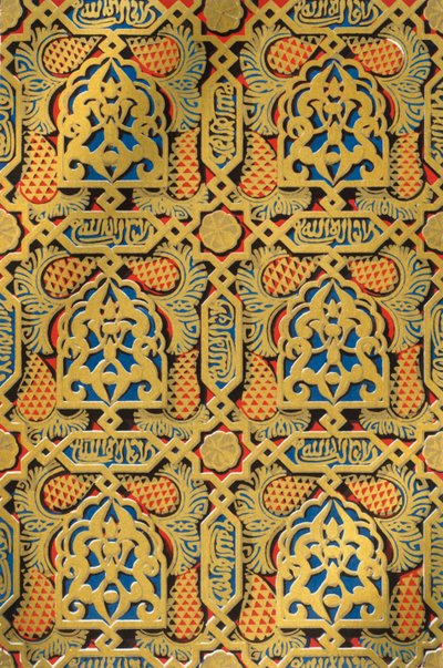 Zdobienia na panelach, Sala Ambasadorów, 1907. autorstwa Unbekannt