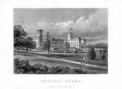 Osborne House, dawna rezydencja królewska w East Cowes, Isle of Wight, Anglia, 1899 autorstwa Unbekannt