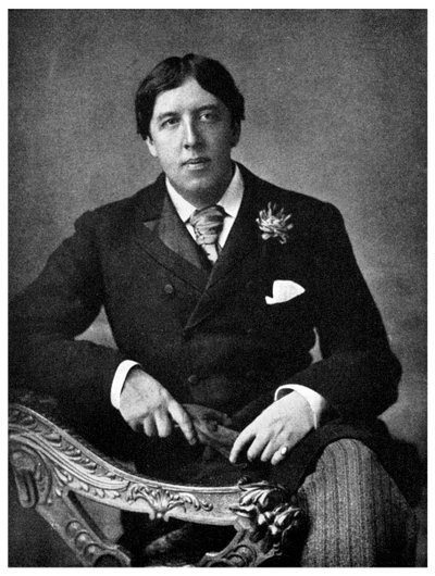 Oscar Wilde, urodzony w Irlandii dramaturg i dowcip, ok. 1891 1956 r autorstwa Unbekannt