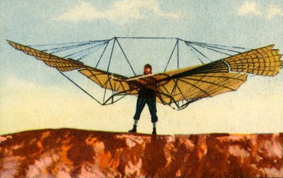 Szybowiec Otto Lilienthala, lata 90. XIX w., 1932 r. autorstwa Unbekannt