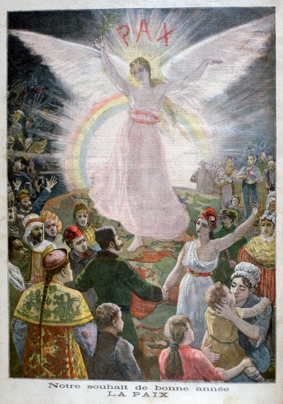 Nasza nadzieja na Nowy Rok: Pokój, 1894 autorstwa Unbekannt
