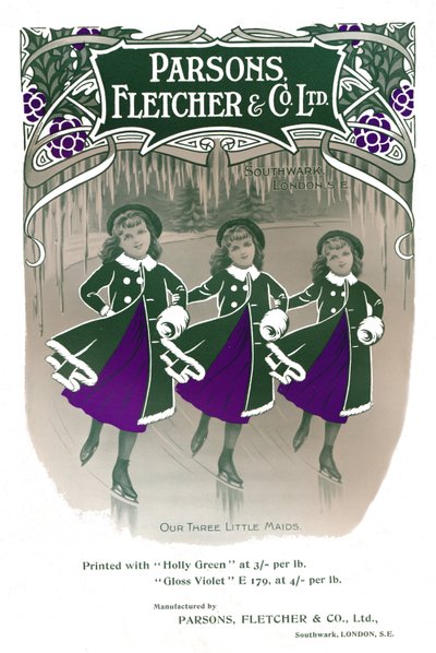 Reklama Nasze Trzy Małe Pokojówki - Parsons, Fletcher & Co. Ltd, 1909. autorstwa Unbekannt