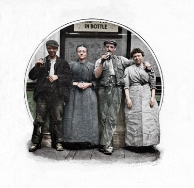 Przed domem publicznym, Londyn, ok. 1903 1903 r. autorstwa Unbekannt