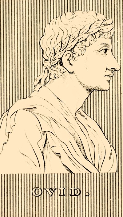 Owidiusz, 43 pne-c18AD, 1830. autorstwa Unbekannt
