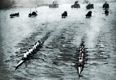 Oxford i Cambridge Boat Race, Londyn, 1926-1927. autorstwa Unbekannt
