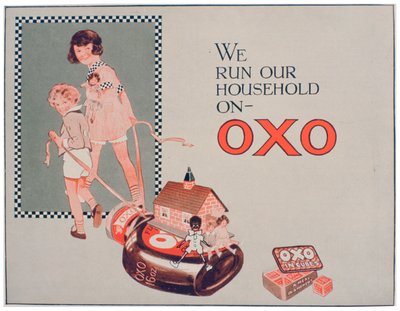 Reklama Oxo, 1922 autorstwa Unbekannt