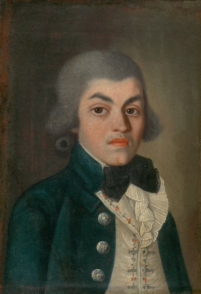 PORTRET DŻENTELMANA Z PLISOWANYM ŻABOTEM autorstwa Unbekannt