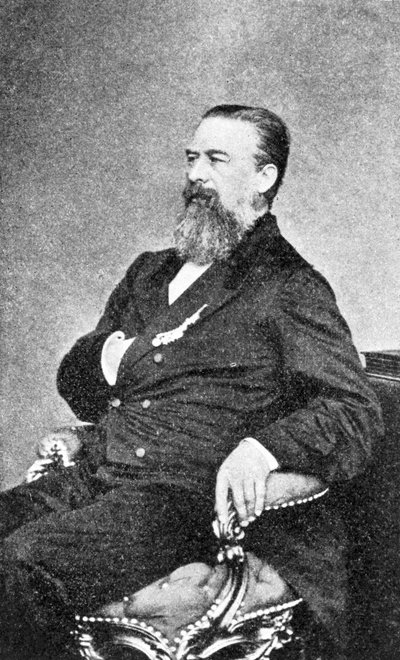 P W F von Voightlander, austriacki twórca instrumentów, ok. 1860 autorstwa Unbekannt