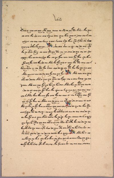 Strona z Ramajany, 1800 rok. autorstwa Unbekannt