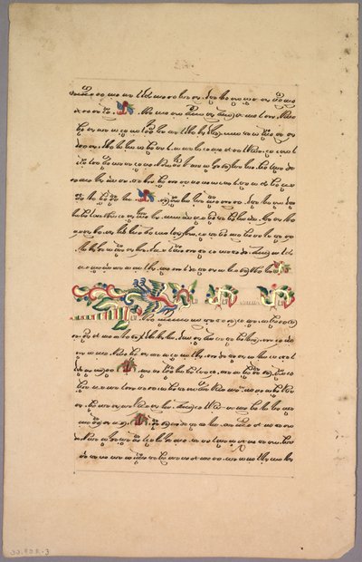 Strona z Ramajany, 1800. autorstwa Unbekannt