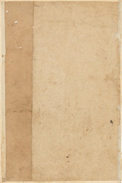 Strona z Opowieści papugi Tuti-nama: pusta strona, c. 1560. autorstwa Unbekannt