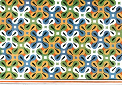 Malowany sufit w grobowcu Amenemheta w Tebach, Egipt, 1928. autorstwa Unbekannt